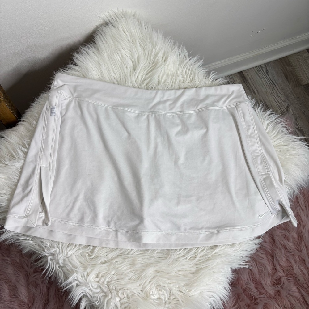 Nike Dri-Fit White Skort